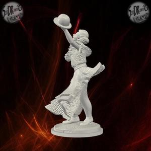 Joyful Folklore Dancer With Hat – SoliDRawinGs SG839