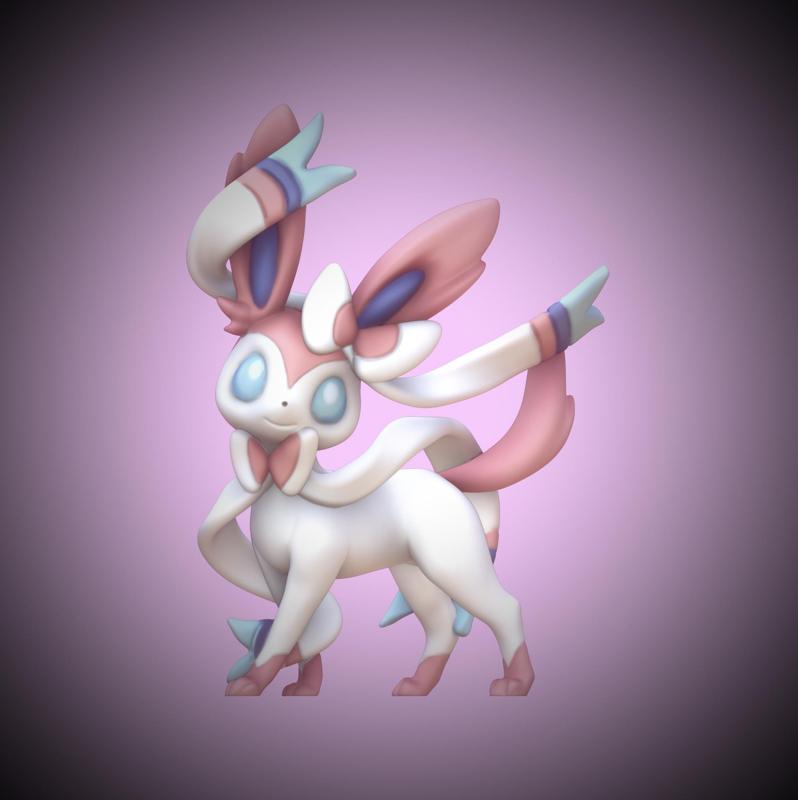 SYLVEON POKEMON FIGURINE