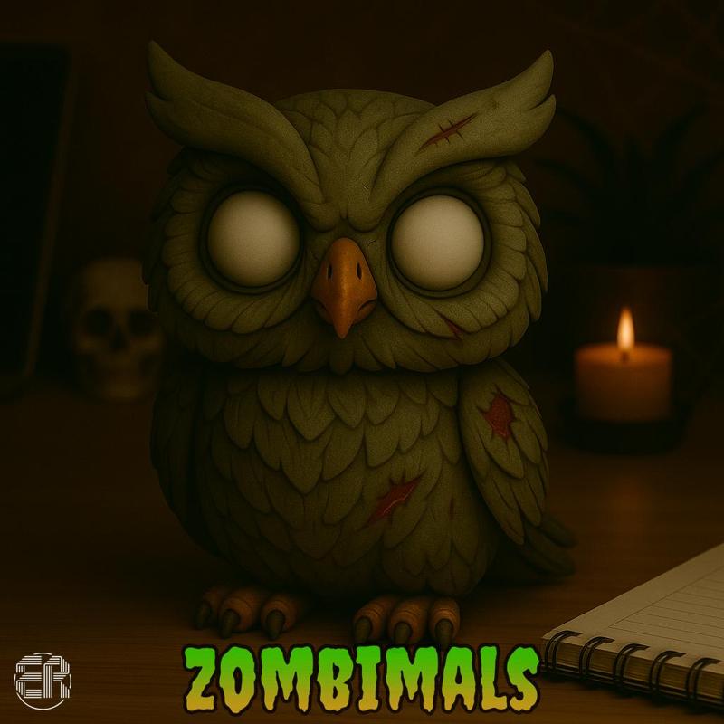 Owl - Zombimals Collection 👻✨