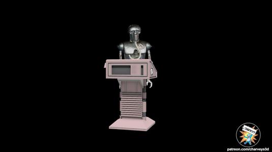 Star Wars 2-1B's Computer for 3.75" and 6" figures