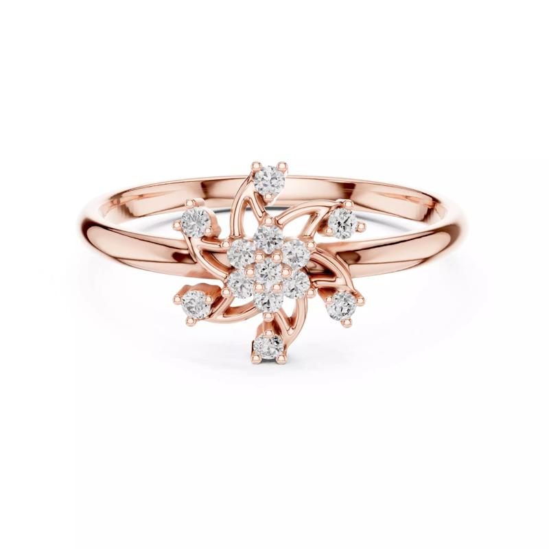 Round Cut Halo Diamond Engagement Wedding Ring 3DM STL Video