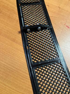 Grill front hood Fiat 850 Spider NEW