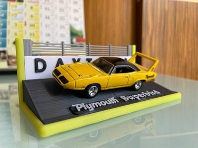 Hotwheels Plymouth Superbird Display Base