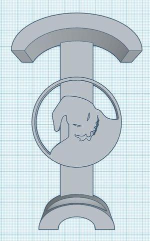 Oogie Boogie - LoungeFly/Minnie Ear Display Hook