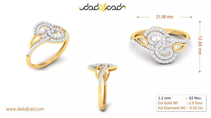 Floral Rings Designs for Women Online