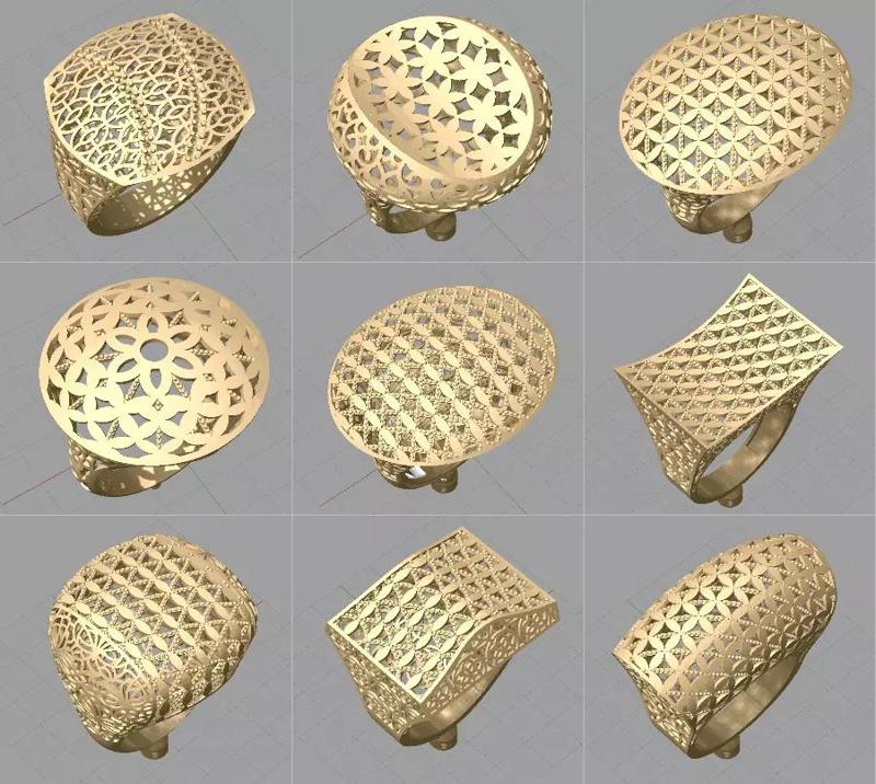 Fizyon Rings 47 - 100x Models