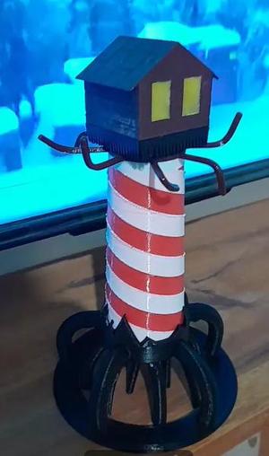 Monster lighthouse - house head