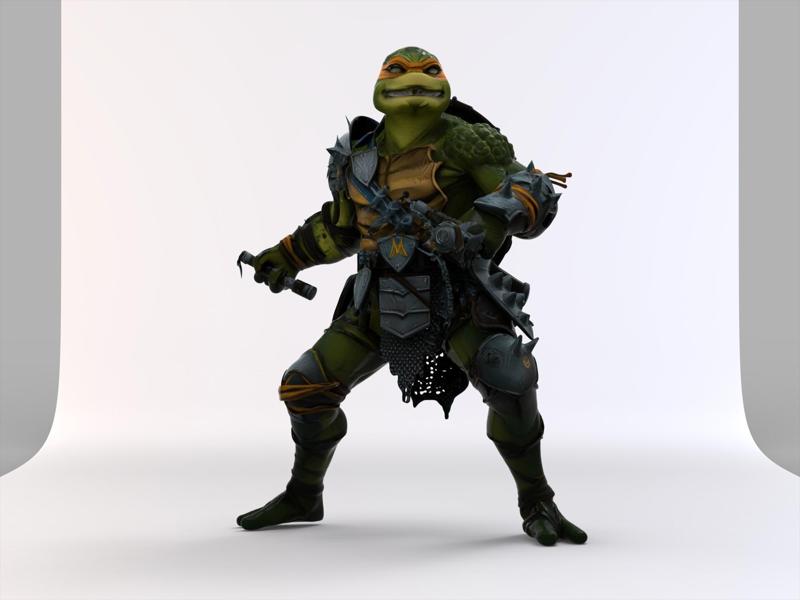 Michelangelo Mutant Ninja