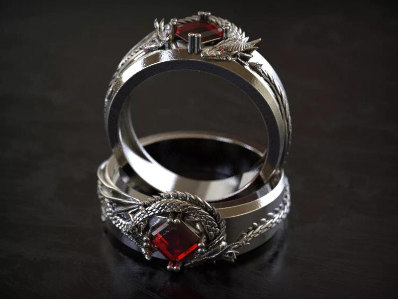 Dragon Signet Ring