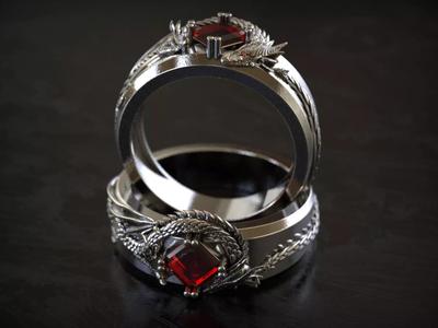 Dragon Signet Ring
