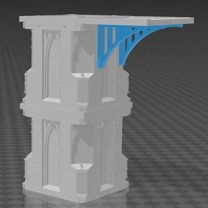 Necromunda Zone Mortalis Metal Arch for platform