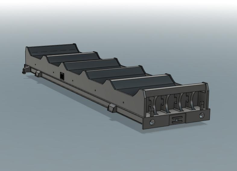 Coil car SHMMNS ermewa sncf train ho