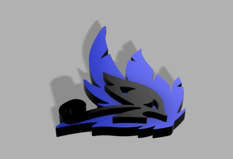 Pharah Wedjat Keychain