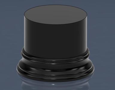 6,5 cm Ø  Round Plinth