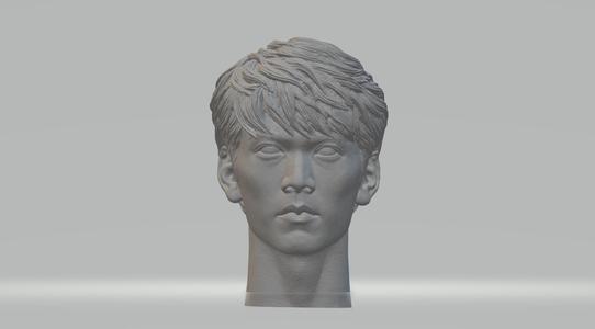 Ultraman Tiga Large Ancient Head 3D Model 3D print model
