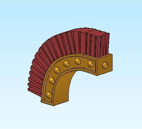 Space Marine Helmet Crest