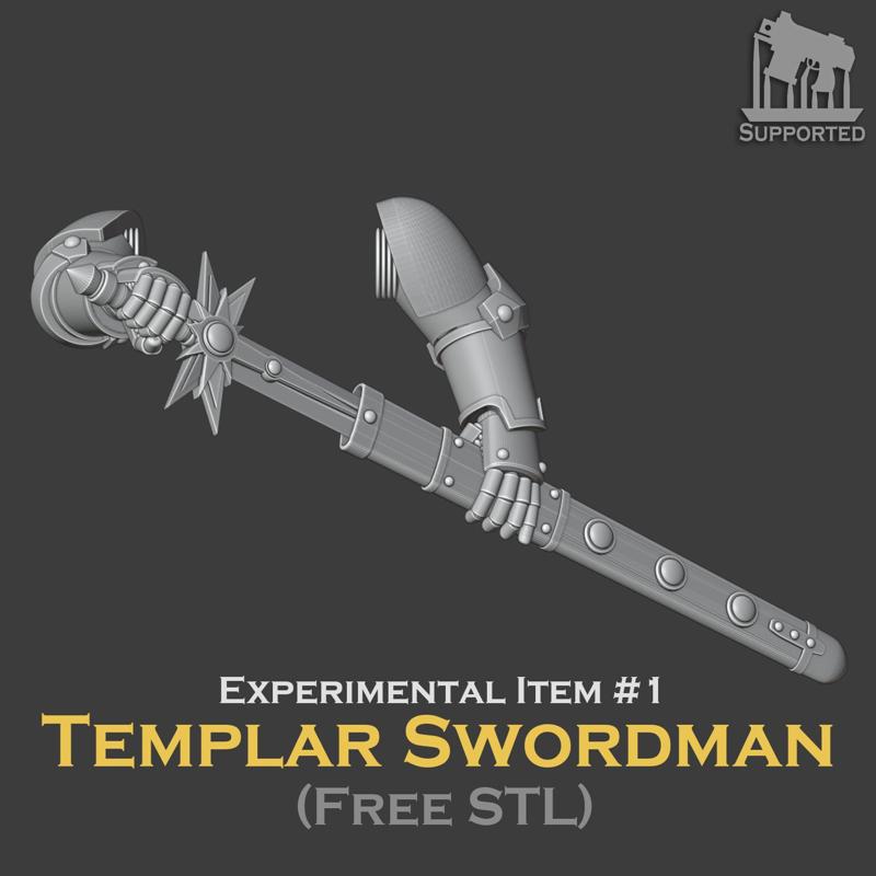 Templar Swordman pose (Experimental Item #1) (Ver.1 Update)