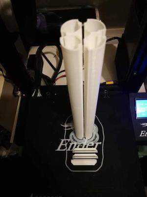 Rounded cable duct for a corner, corner duct, corner conduit