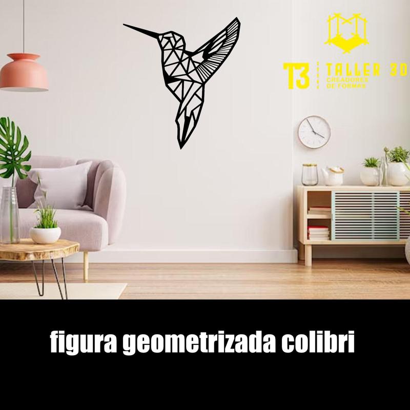 colibri geometry decoration