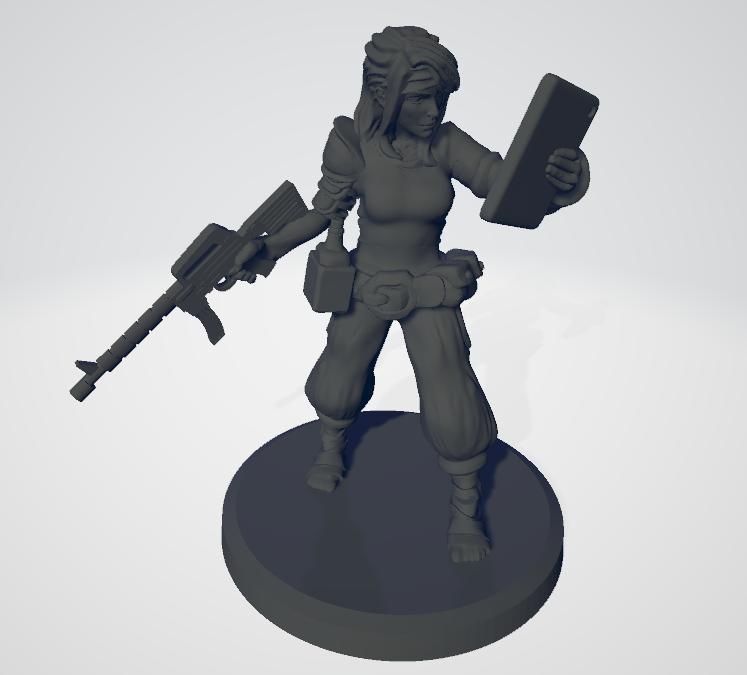 Female Guardsman Tracker (penal legion)