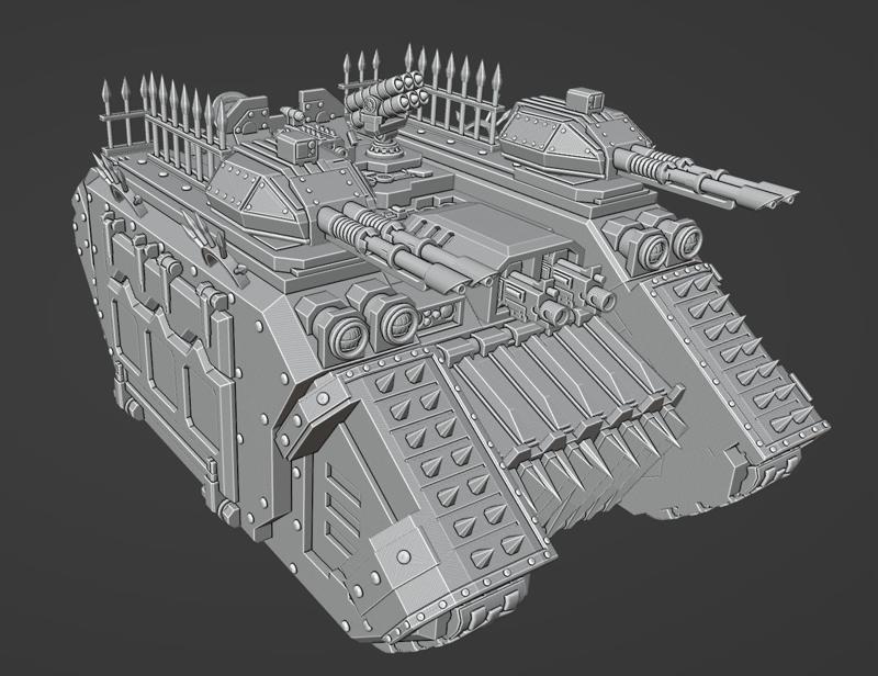 Evil SciFi  MKV Heavy Transport Pre Supported