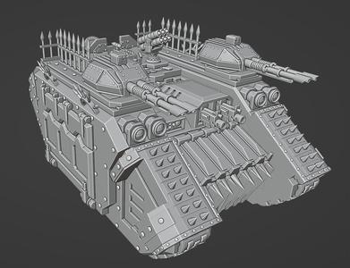 Evil SciFi  MKV Heavy Transport Pre Supported