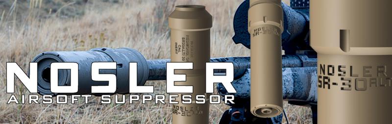 NOSLER SR-30 ALTi Airsoft Suppressor