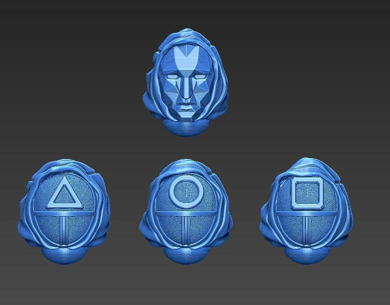 DARK ANGELS HOODED HELMET PACK Squid Game