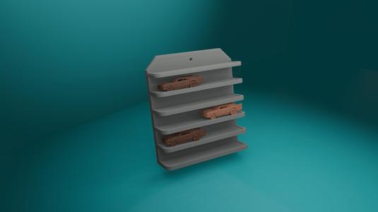 HotWheels roof for 12 cars