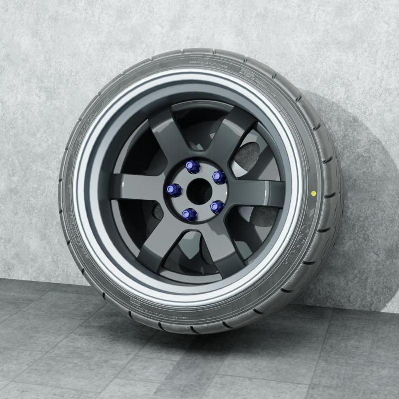 VOLK TE37V 2-Piece + Tire