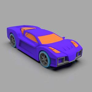 hot wheels -- accele racer -- Reverb -- 20cm