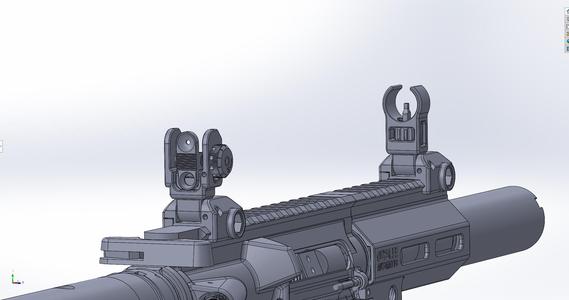 3D Printed Iron sight VBUIS