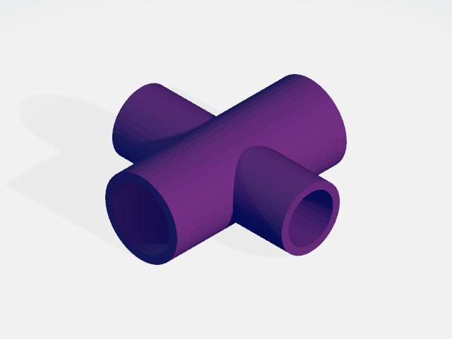 CROSS CONNECTOR 21,3MM X 17,2MM E:2,3MM