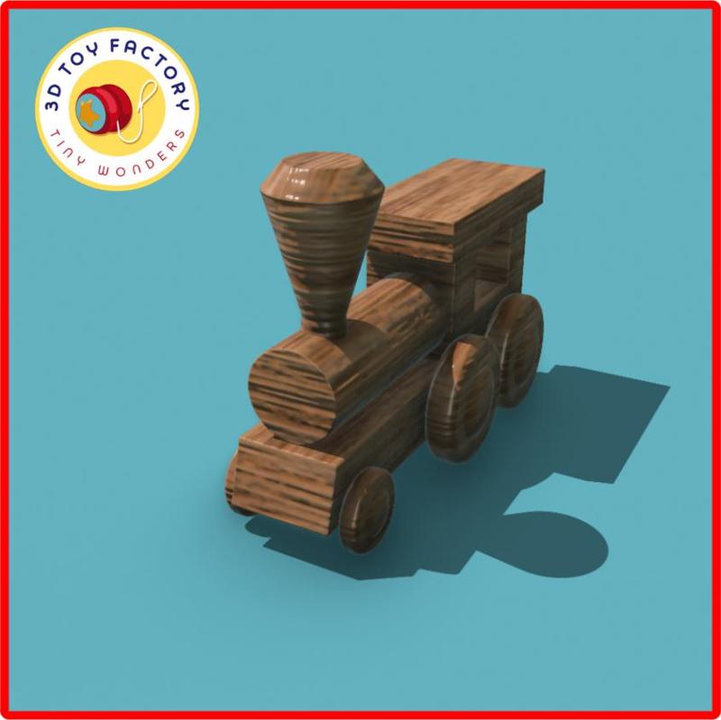 Wooden Toy Train