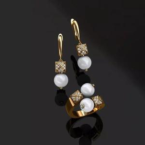 Ring and Earrings