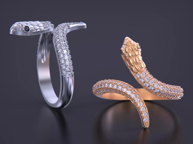 Snake Jewelry Ring