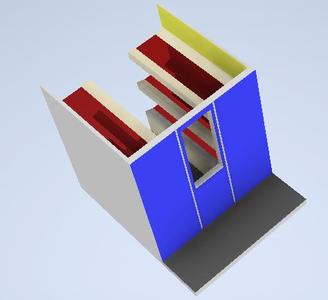 Coral car sleeper compartment