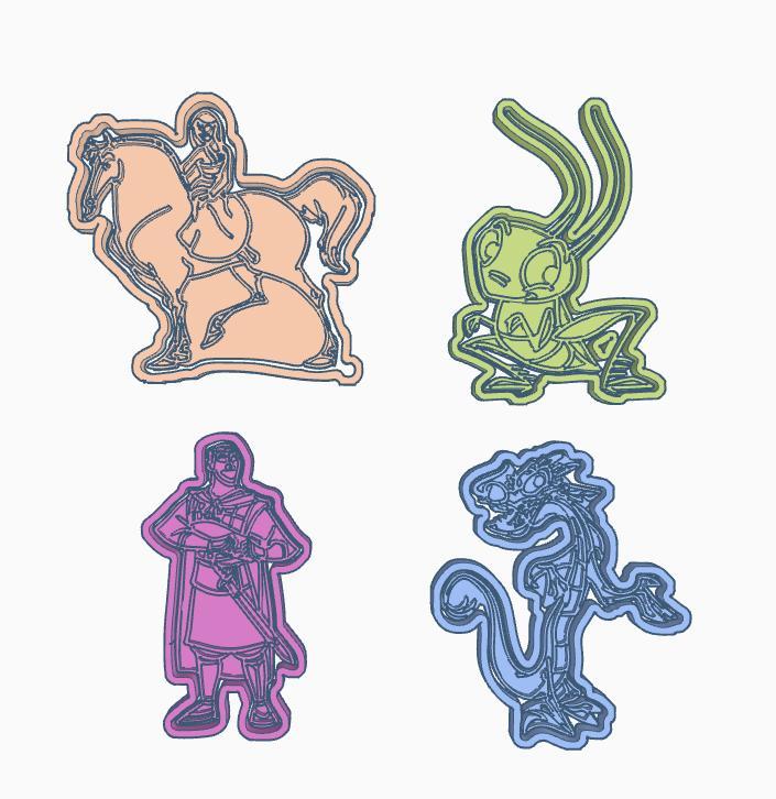 Mulan Cookie Cutter Pack