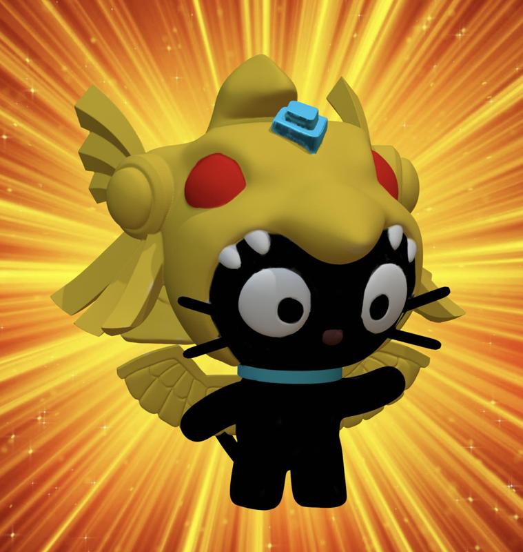 winged dragon of ra X chococat