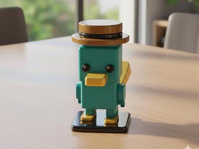 SQUARED PERRY THE PLATYPUS