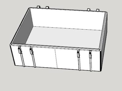 200mm Storage Box A1 mini P1 X1 H2D H2S Toolbox Toy Storage Box Photography Panel Light Storage