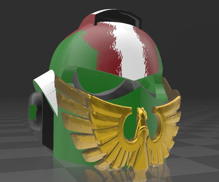 Dark Angels Eagle Mask Helmet