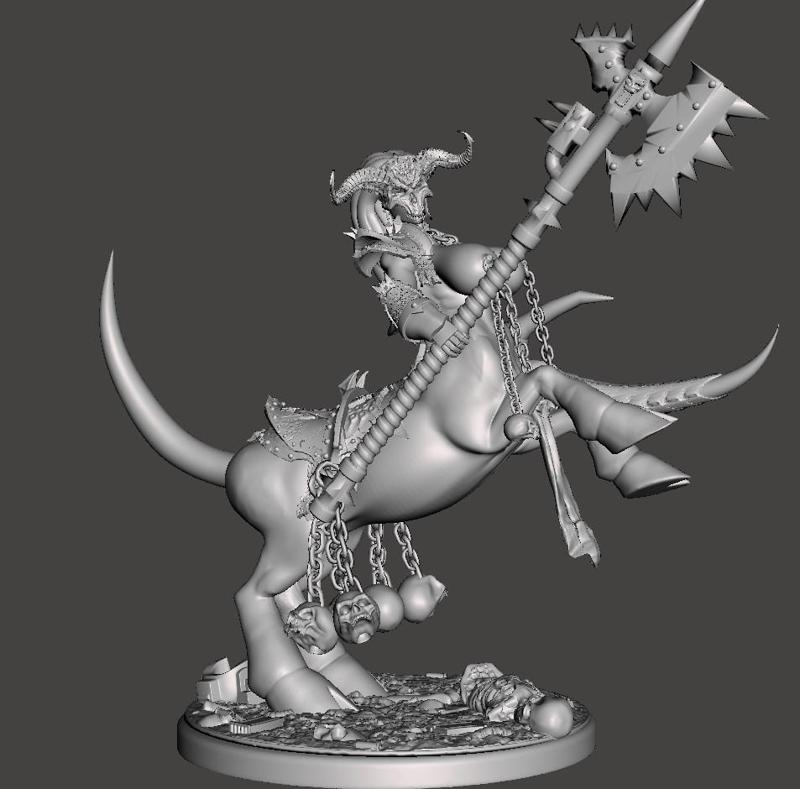 Lust Demon Broke Back Riders Poxy One Page Poxy PINUP WAR GAMES