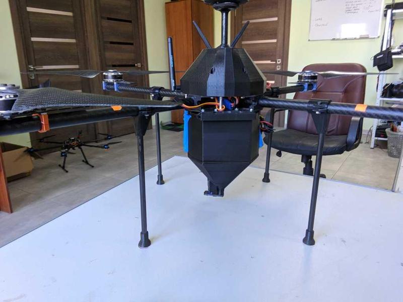 Gear Feet quadcopter