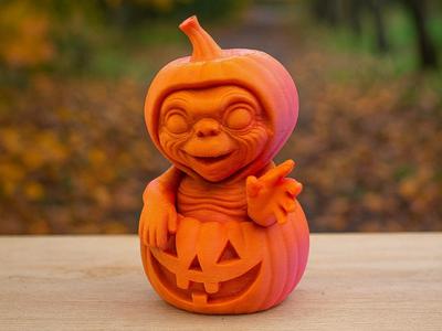Pumpkin Imp with a Mischievous Grin "The Legend"