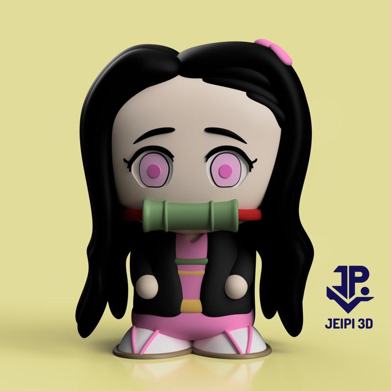 NEZUKO KAMADO_ DEMON SLAYER_ KIMETSU NO YAIBA_DEMON SLAYER