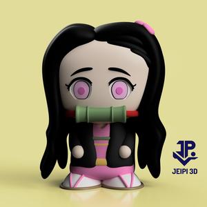 NEZUKO KAMADO_ DEMON SLAYER_ KIMETSU NO YAIBA_DEMON SLAYER