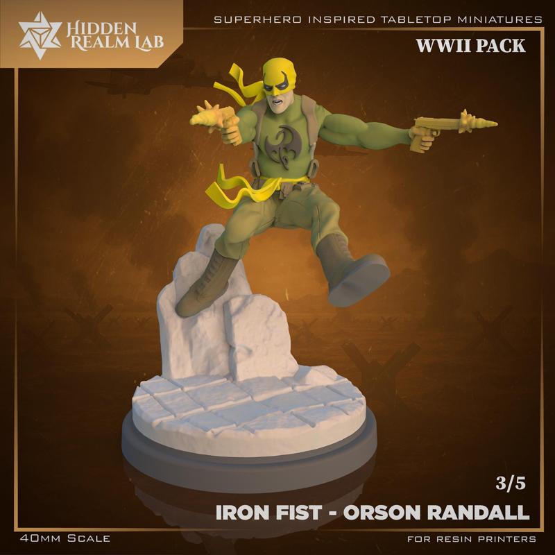 Iron Fist Orson Randall - WWII Pack
