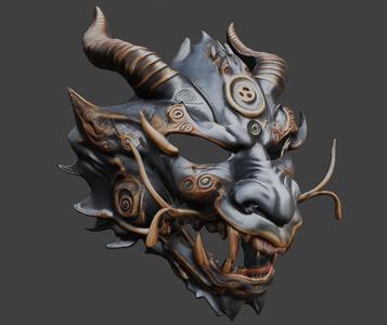 Mystic Dragon Mask – Dark Souls and Chinese Mythology  COSPLAY