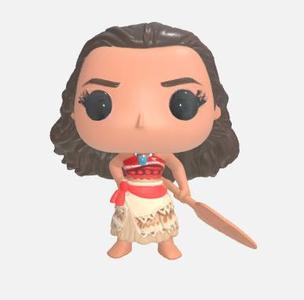 Moana 3D Funko Pop Style - Wayfinder Disney Princess Figure